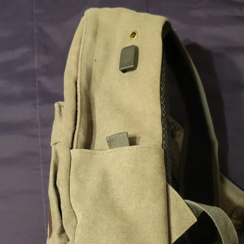 GRAY BOOKBAG